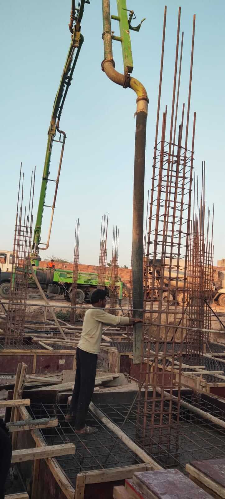 Bridge and flyover infrastructure work